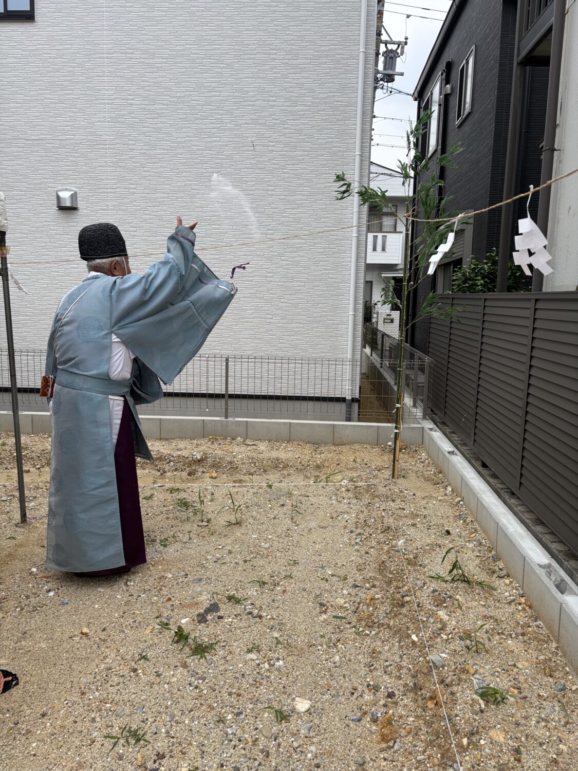 愛知の注文住宅はアイデザインホーム
名古屋市守山区にて地鎮祭を行いました。