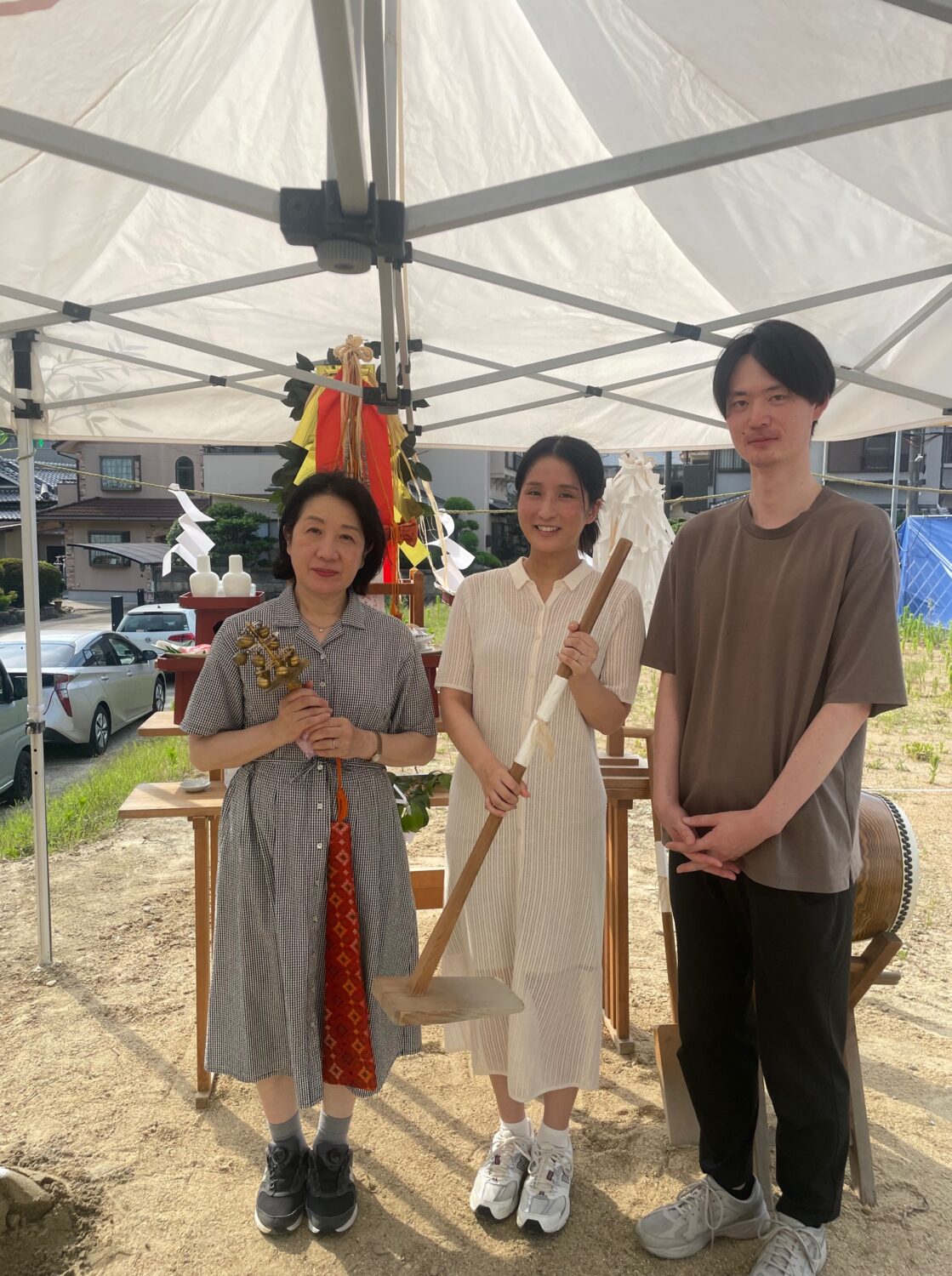 奈良で注文住宅ならアイデザインホーム|地鎮祭の現場リポート