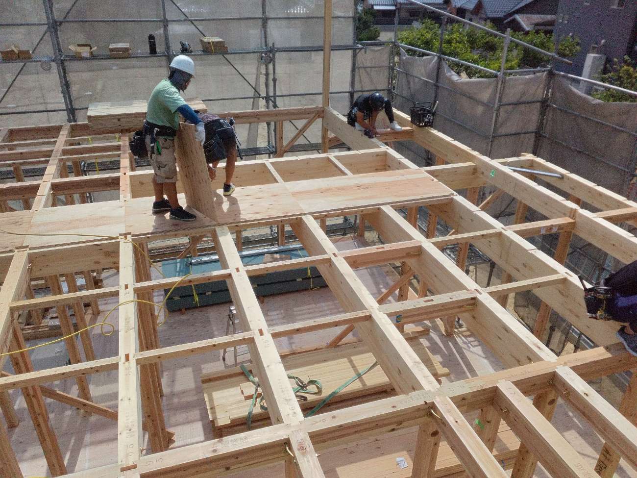 三重で注文住宅ならアイデザインホーム|上棟の現場リポート