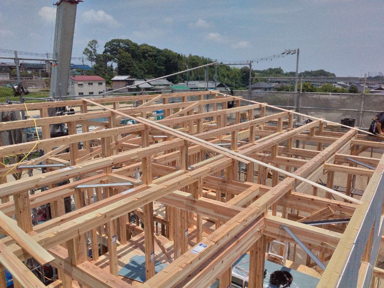 三重で注文住宅ならアイデザインホーム|上棟の現場リポート