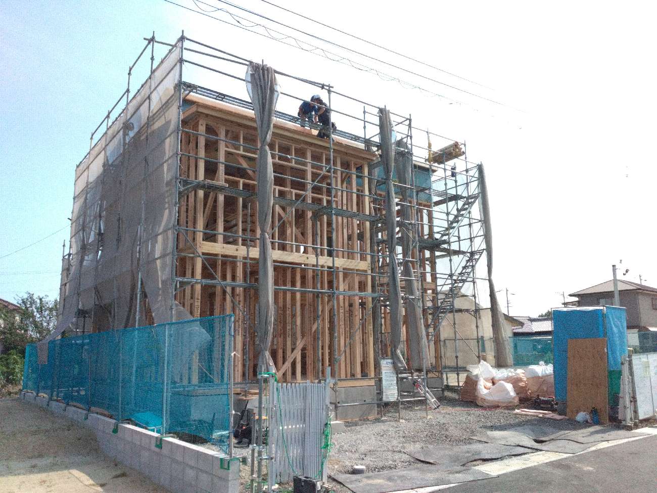 三重で注文住宅ならアイデザインホーム|上棟の現場リポート