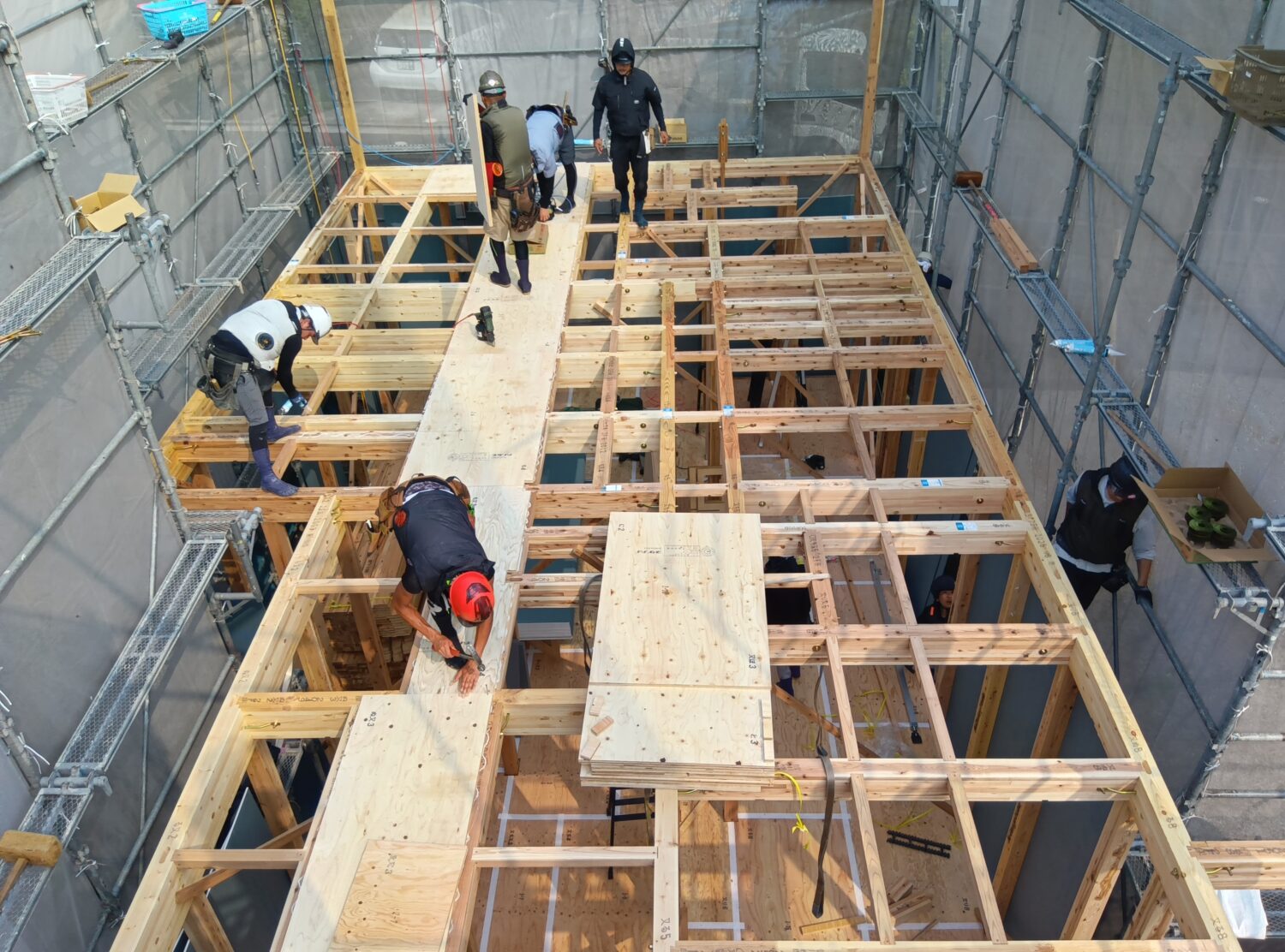 広島で注文住宅ならアイデザインホーム｜上棟の現場リポート
