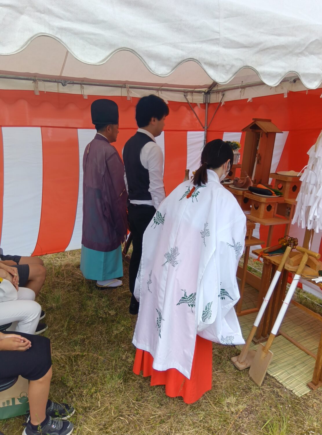 広島で注文住宅ならアイデザインホーム|地鎮祭の現場リポート