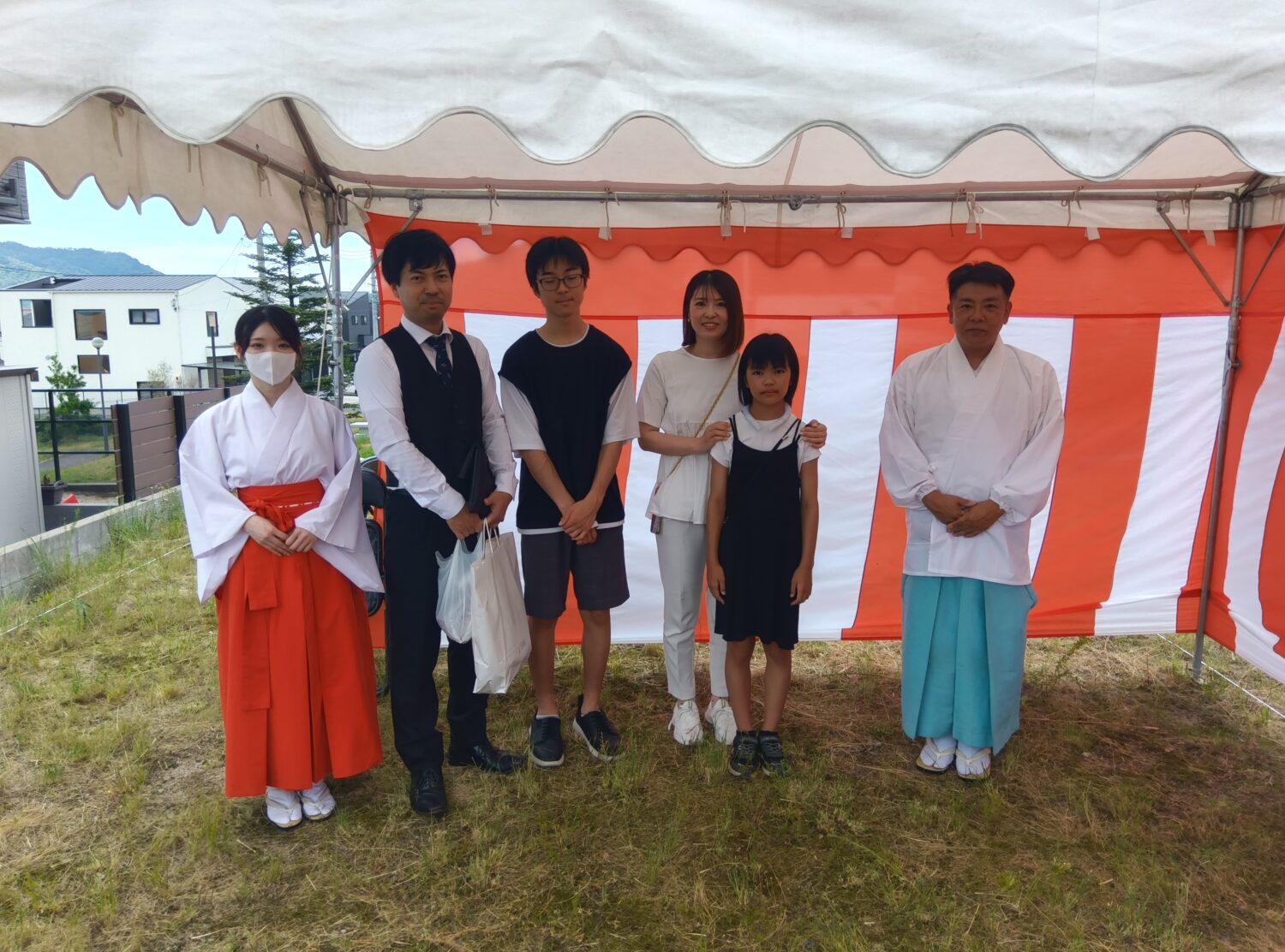 広島で注文住宅ならアイデザインホーム|地鎮祭の現場リポート
