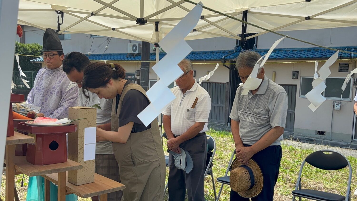 奈良県で注文住宅ならアイデザインホーム｜地鎮祭の現場リポート