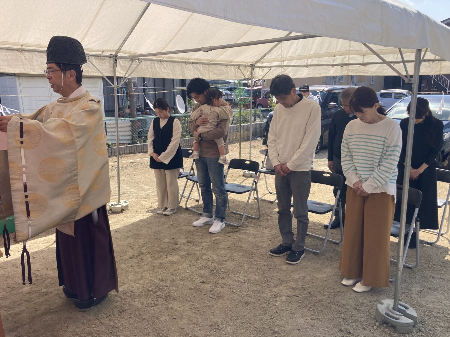 広島・福山で注文住宅ならアイデザインホーム|地鎮祭の現場リポート