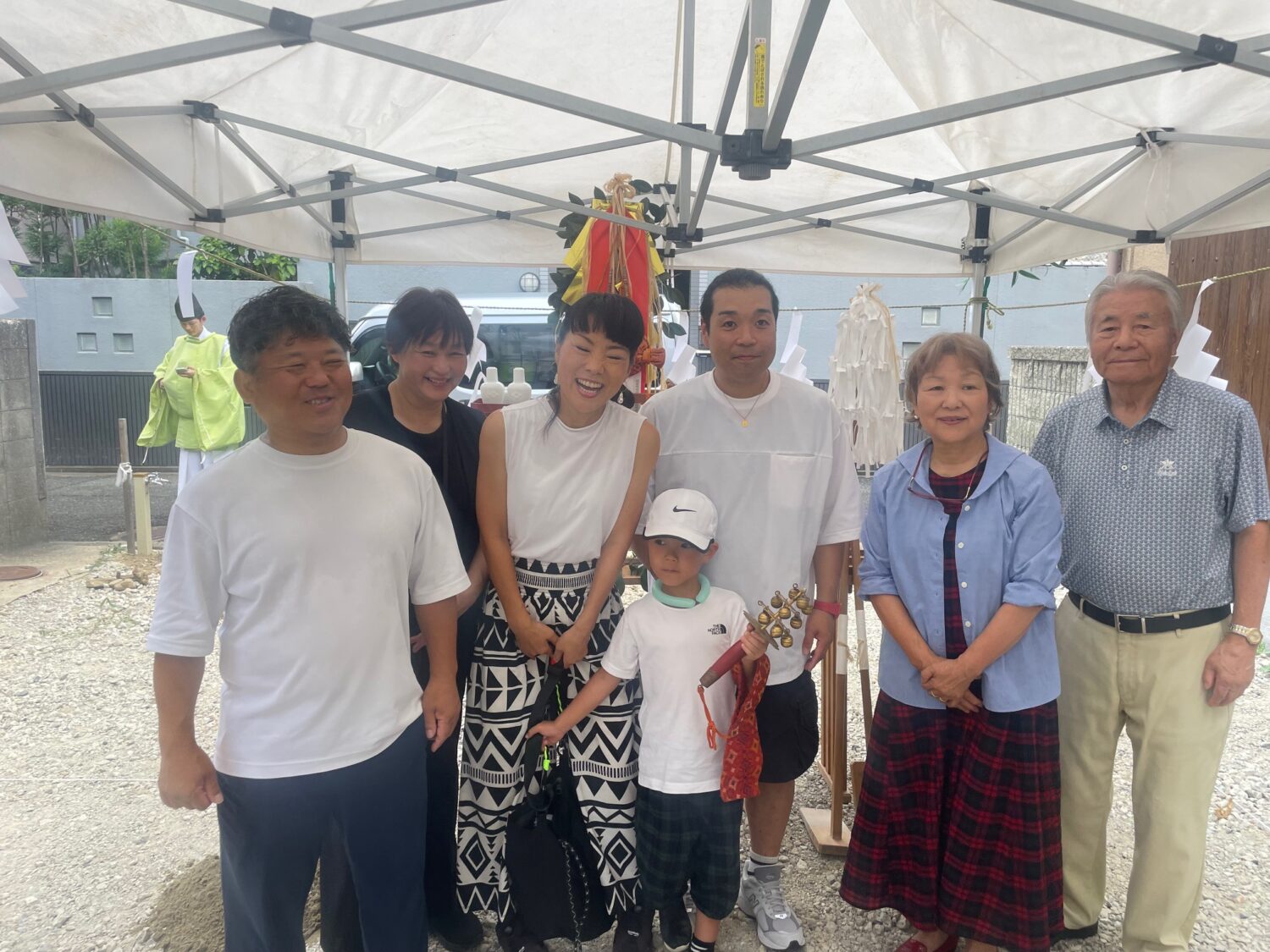 大阪で注文住宅ならアイデザインホーム|地鎮祭の現場リポート