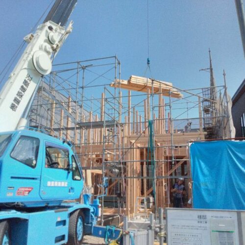 奈良で注文住宅ならアイデザインホーム｜上棟の現場リポート