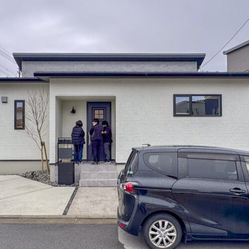 広島で注文住宅ならアイデザインホーム　佐伯区で平屋のお住まいお引渡し