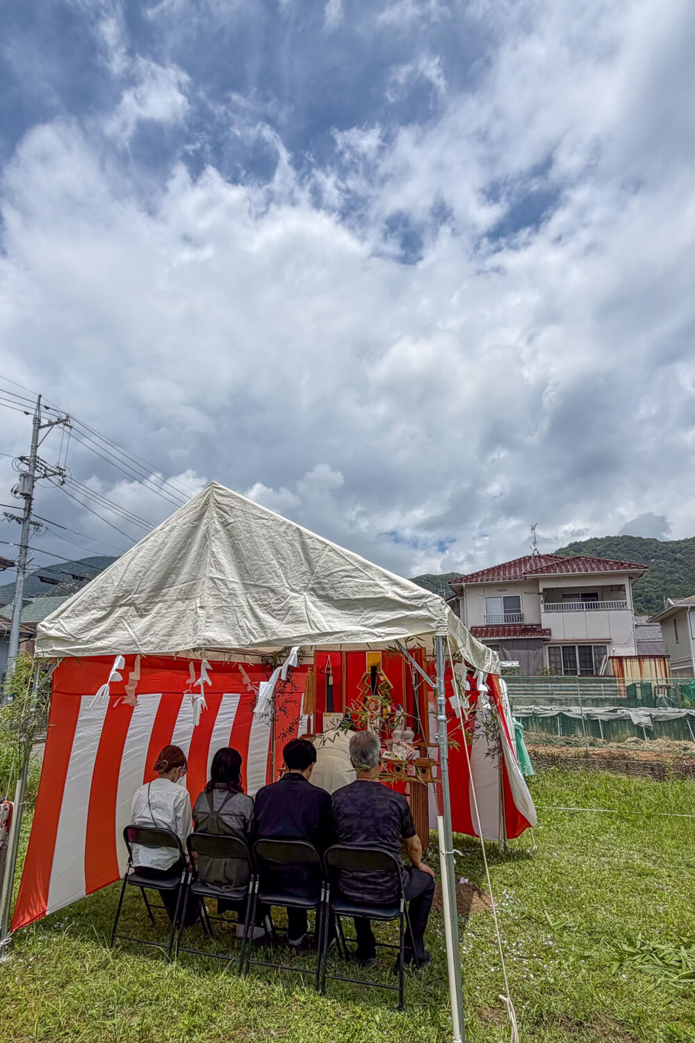 東広島市黒瀬町で地鎮祭　東広島で注文住宅ならアイデザインホーム