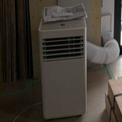福山・岡山エリアの建築現場の熱中症対策にポータブルクーラーを設置しました｜アイデザインホームの現場リポート