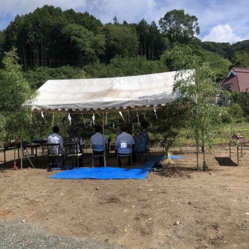 福山にて地鎮祭を行いました｜アイデザインホームの現場リポート