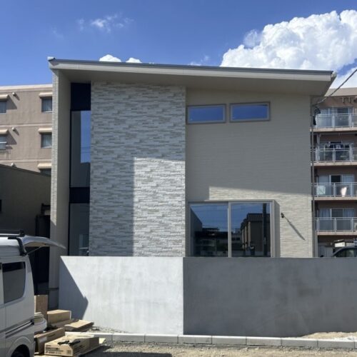 【福山市】9月19日(土)グランドオープンする福山東展示場｜2階建てモデルの外観｜アイデザインホーム